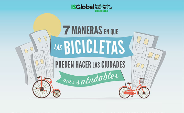 7 maneras en que las bicicletas pueden hacer las ciudades más saludables